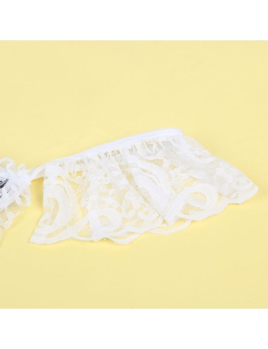 SUBBLIME - 954314 SEXY MAID COSTUME BLACK/WHITE L/XL