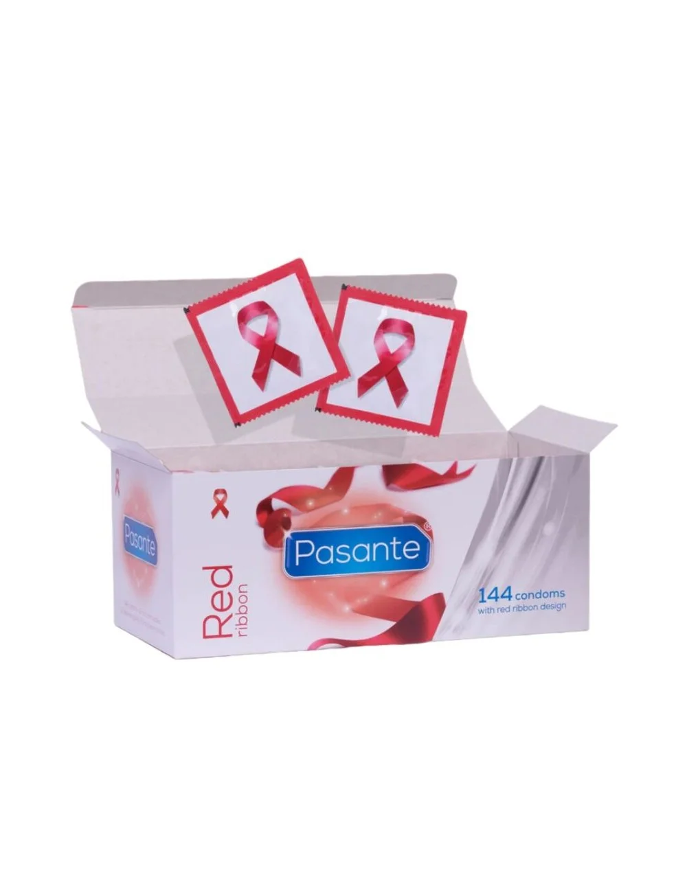 PASANTE - CONDOMS RED RIBBON 144 UNITS PASANTE - CONDOMS RED RIBBON 144 UNITS