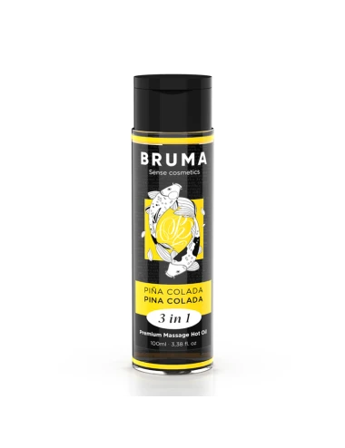 BRUMA - PREMIUM MASSAGE HOT OIL PINA COLADA 3 IN 1 - 100 ML