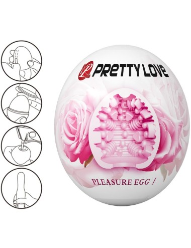 PRETTY LOVE - MALE MASTURBATOR EGG PINK