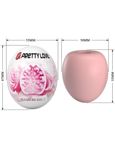 PRETTY LOVE - MALE MASTURBATOR EGG PINK