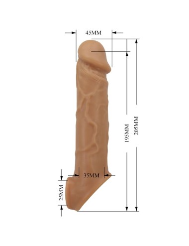 PRETTY LOVE - REALISTIC SKIN PENIS SLEEVE FLESH