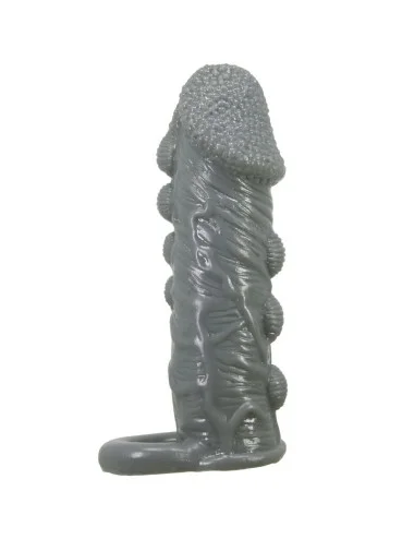 PRETTY LOVE - REALISTIC PENIS ENLARGER AND DELAY SLEEVE GREY