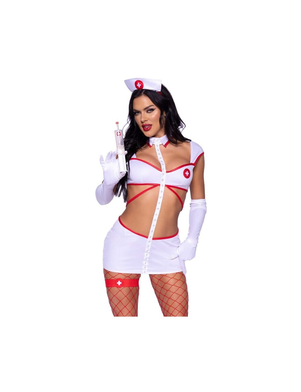 LEG AVENUE - COSTUME SEXY NURSE WHITE M LEG AVENUE - COSTUME SEXY NURSE WHITE M