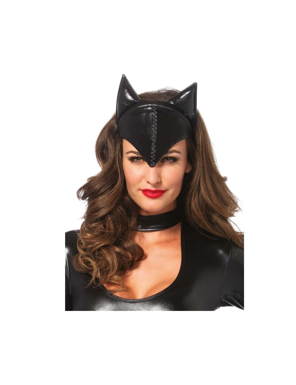 LEG AVENUE - CAT WOMAN MASK BLACK LEG AVENUE - CAT WOMAN MASK BLACK
