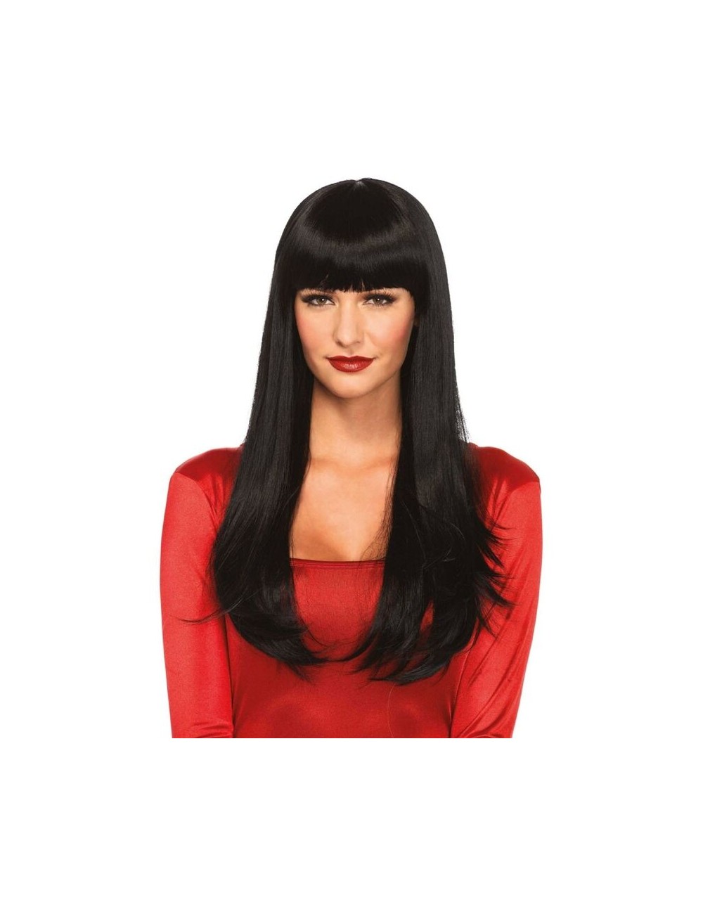 LEG AVENUE - BANGIN LONG STRAIGHT WIG BLACK