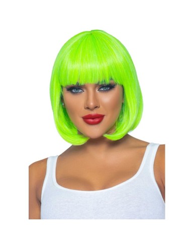 LEG AVENUE - FLUORESCENT BOB WIG NEON GREEN