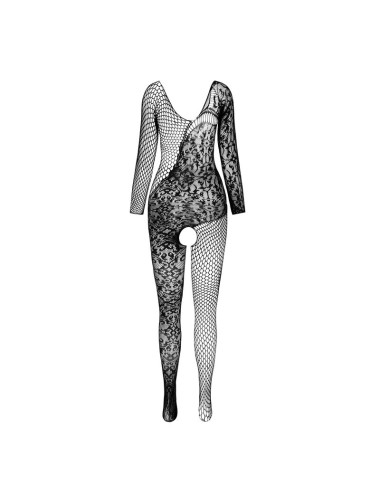 PASSION - BS 107 BODYSTOCKING WHITE ONE SIZE