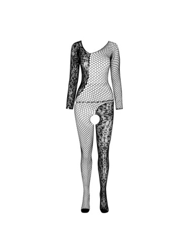 PASSION - BS 107 BODYSTOCKING WHITE ONE SIZE
