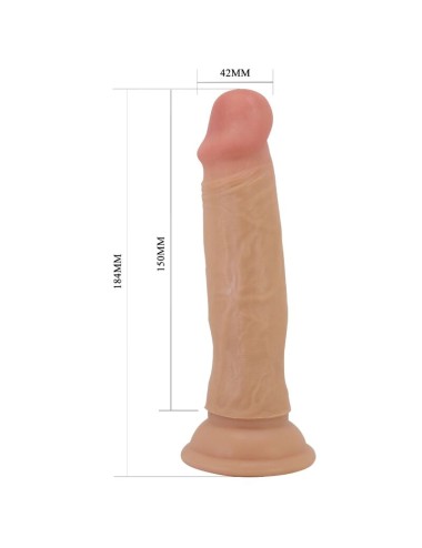PRETTY LOVE - QUENTIN REALISTIC DILDO 18 CM FLESH