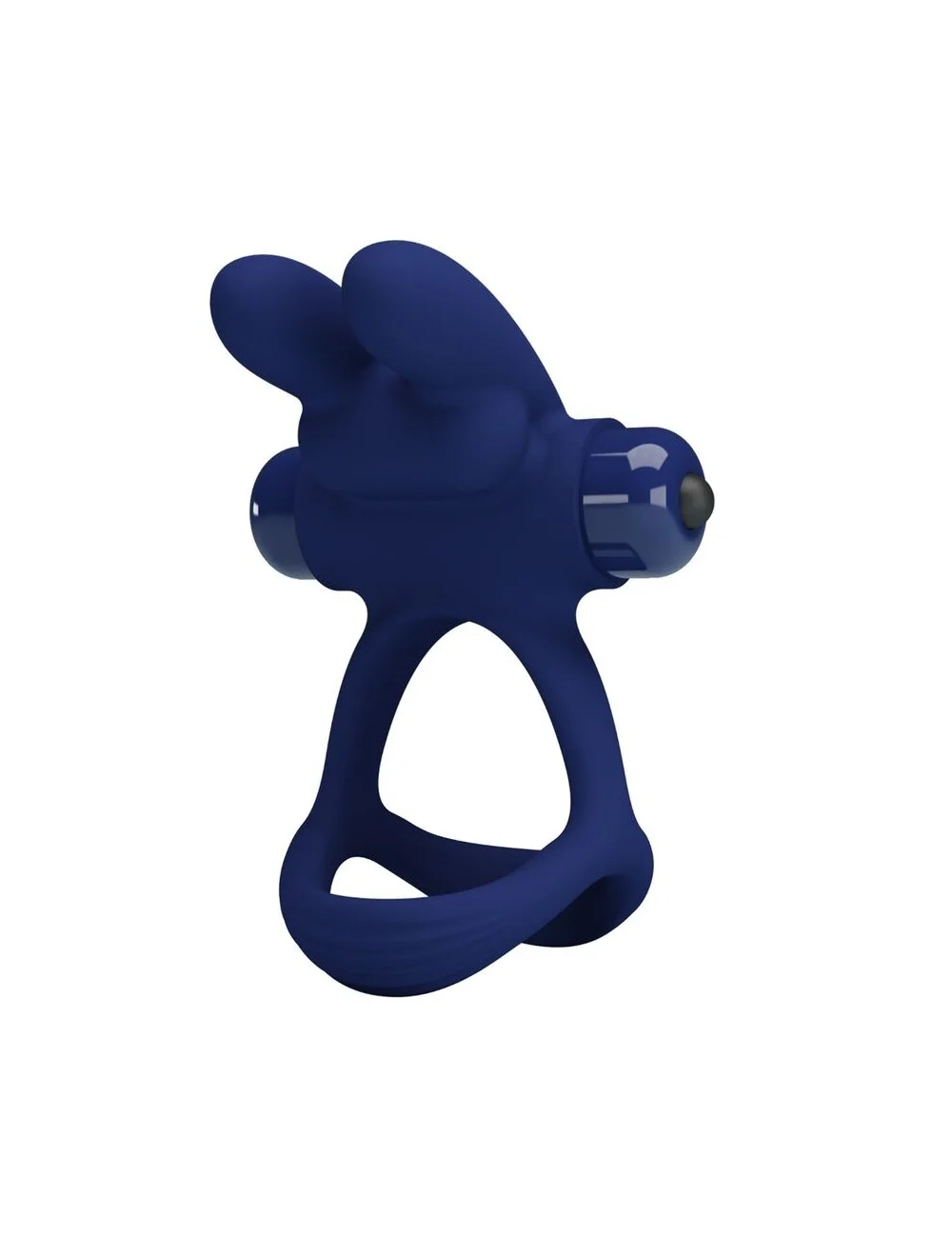 PRETTY LOVE - FRANCISCO DOUBLE VIBRATING RING RABBIT BLUE PRETTY LOVE - FRANCISCO DOUBLE VIBRATING RING RABBIT BLUE