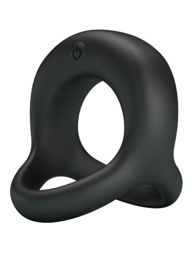 PRETTY LOVE - ELLIOTT  BLACK VIBRATOR RING