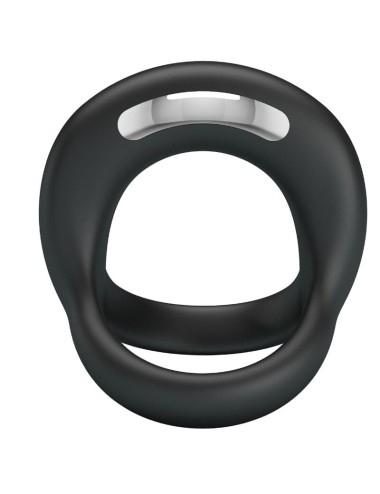 PRETTY LOVE - ELLIOTT  BLACK VIBRATOR RING