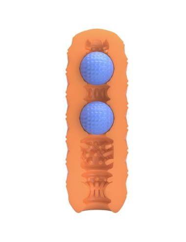 PRETTY LOVE - TWIN BALLS MALE MASTURBATOR ORANGE