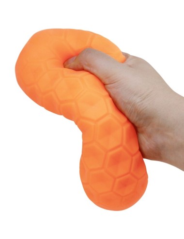 PRETTY LOVE - TWIN BALLS MALE MASTURBATOR ORANGE