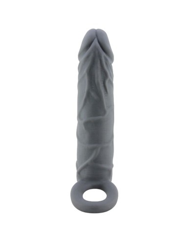 PRETTY LOVE - REALISTIC SKIN PENIS SLEEVE DARK GREY