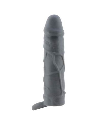 PRETTY LOVE - REALISTIC SKIN PENIS SLEEVE DARK GREY