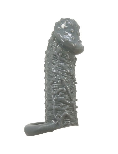 PRETTY LOVE - REALISTIC PENIS ENLARGER AND DELAY SLEEVE MODEL 2 GREY