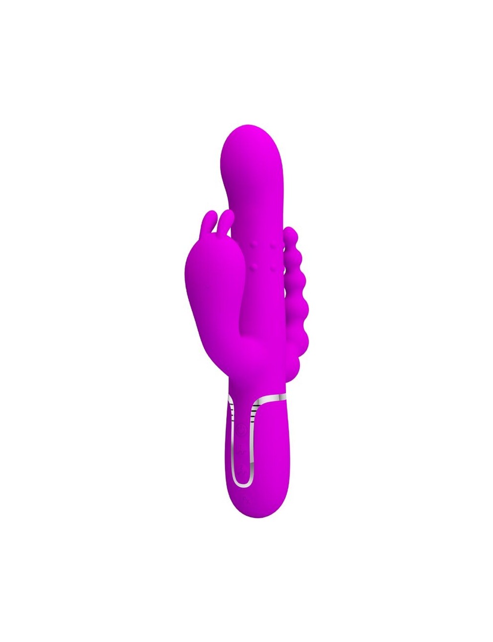 PRETTY LOVE - CAMMY TRIPLE VIBRATOR MULTIFUNCTION 4 IN 1 PINK PRETTY LOVE - CAMMY TRIPLE VIBRATOR MULTIFUNCTION 4 IN 1 PINK