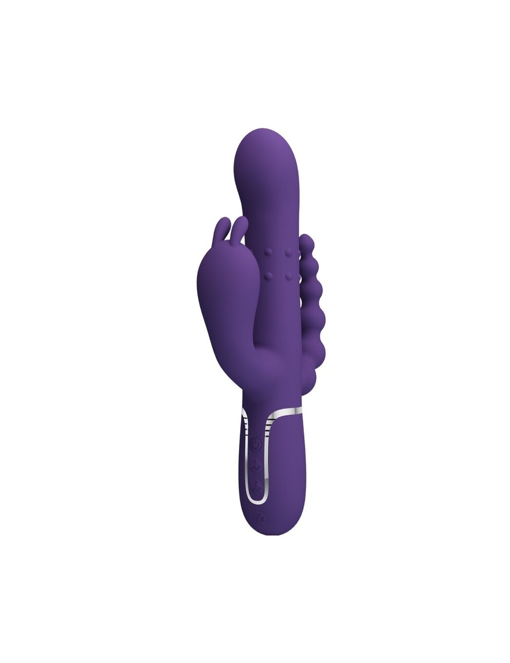 PRETTY LOVE - CAMMY TRIPLE VIBRATOR MULTIFUNCTION 4 IN 1 PURPLE