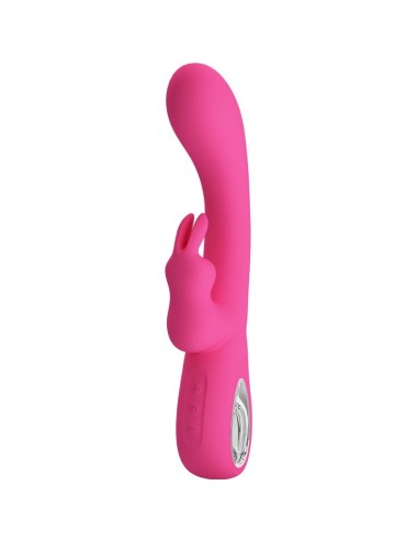 PRETTY LOVE - NOVAK RABBIT VIBRATOR 12 VIBRATIONS PINK