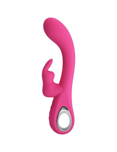 PRETTY LOVE - NOVAK RABBIT VIBRATOR 12 VIBRATIONS PINK