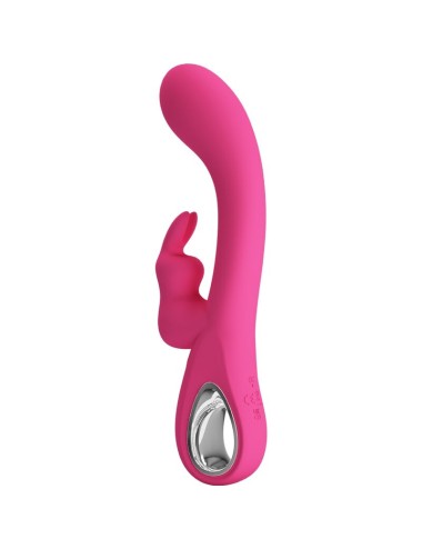 PRETTY LOVE - NOVAK RABBIT VIBRATOR 12 VIBRATIONS PINK