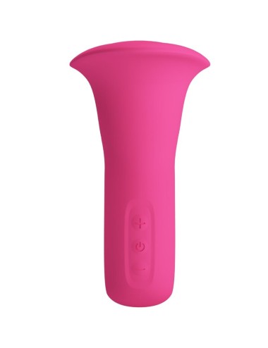 PRETTY LOVE - CLYDE ORAL VIBRATOR VIBRATING TONGUE 12 VIBRATIONS PINK
