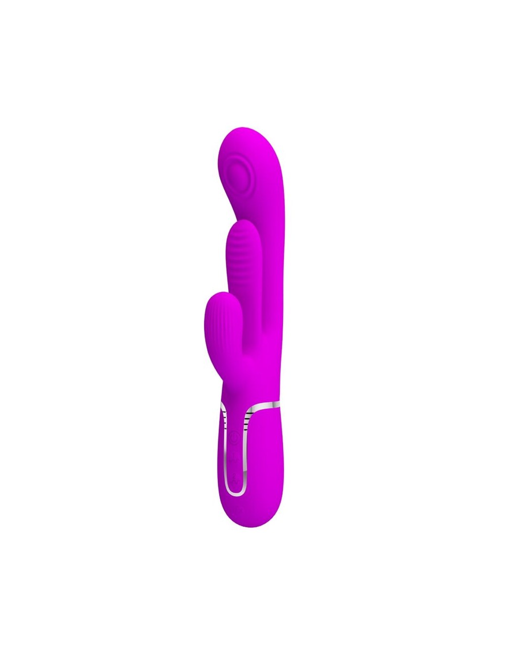 PRETTY LOVE - SHANIA TRIPLE RABBIT VIBRATOR MULTIFUNCTION PINK