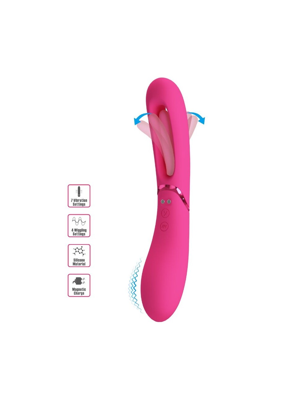 ROMANCE - LEXIE G-SPOT VIBRATOR 7 VIBRATIONS PINK