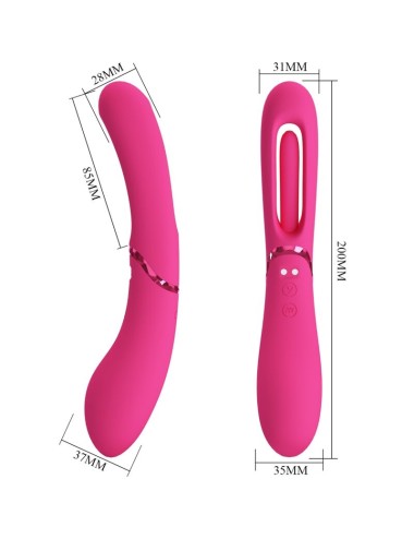 ROMANCE - LEXIE G-SPOT VIBRATOR 7 VIBRATIONS PINK