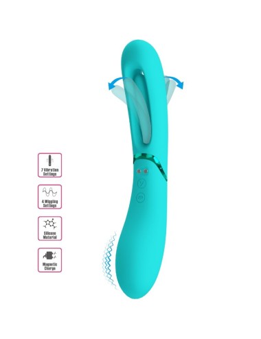 ROMANCE - LEXIE G-SPOT VIBRATOR 7 VIBRATIONS BLUE