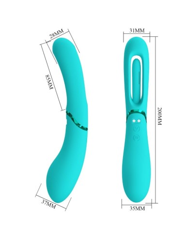 ROMANCE - LEXIE G-SPOT VIBRATOR 7 VIBRATIONS BLUE