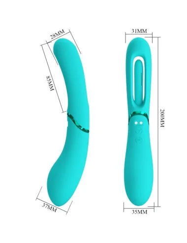 ROMANCE - LEXIE G-SPOT VIBRATOR 7 VIBRATIONS BLUE