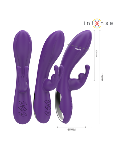 INTENSE - RANDALL RABBIT VIBRATOR 10 VIBRATIONS PURPLE