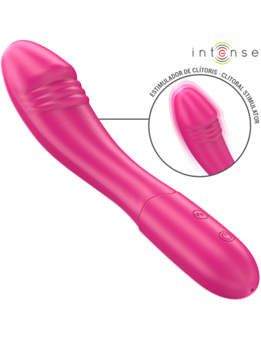 INTENSE - BELINDA VIBRATOR 19 CM FLEXIBLE 10 VIBRATIONS PINK