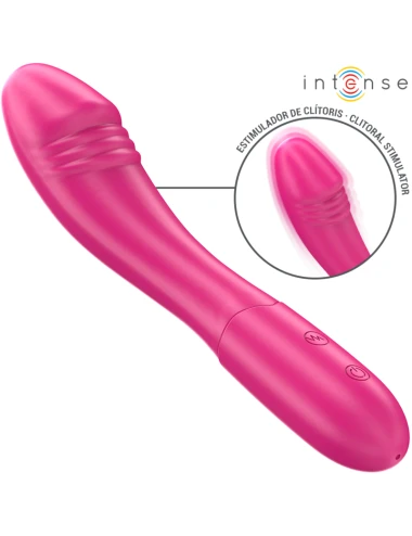 INTENSE - BELINDA VIBRATOR 19 CM FLEXIBLE 10 VIBRATIONS PINK