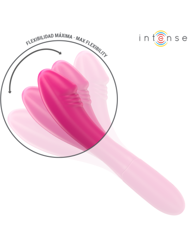 INTENSE - BELINDA VIBRATOR 19 CM FLEXIBLE 10 VIBRATIONS PINK