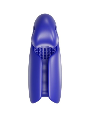 SNAIL VIBE - EVO FOR HIM MALE MASTURBATOR SLIDE N'ROLL DARK BLUE