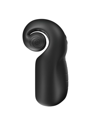 SNAIL VIBE - EVO FOR HIM MALE MASTURBATOR SLIDE N'ROLL BLACK