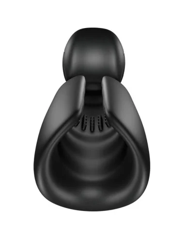SNAIL VIBE - EVO FOR HIM MALE MASTURBATOR SLIDE N'ROLL BLACK