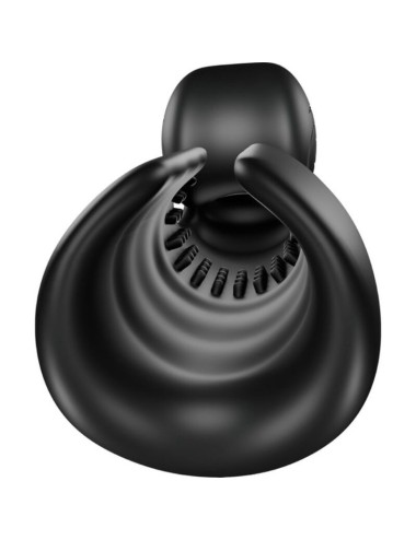 SNAIL VIBE - EVO FOR HIM MALE MASTURBATOR SLIDE N'ROLL BLACK