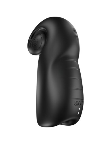 SNAIL VIBE - EVO FOR HIM MALE MASTURBATOR SLIDE N'ROLL BLACK