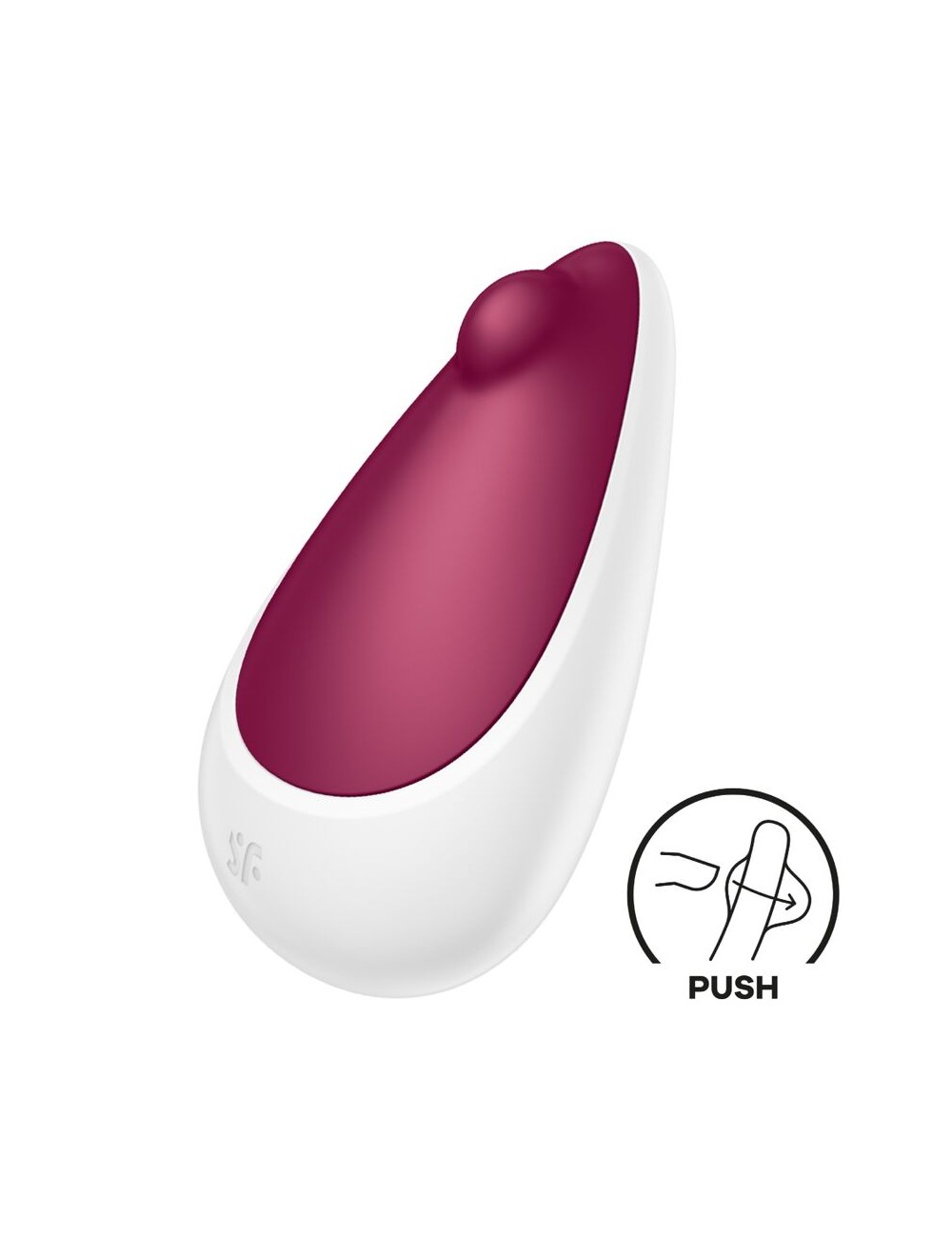 SATISFYER - SPOT ON 3 CLITORIS STIMULATOR BERRY