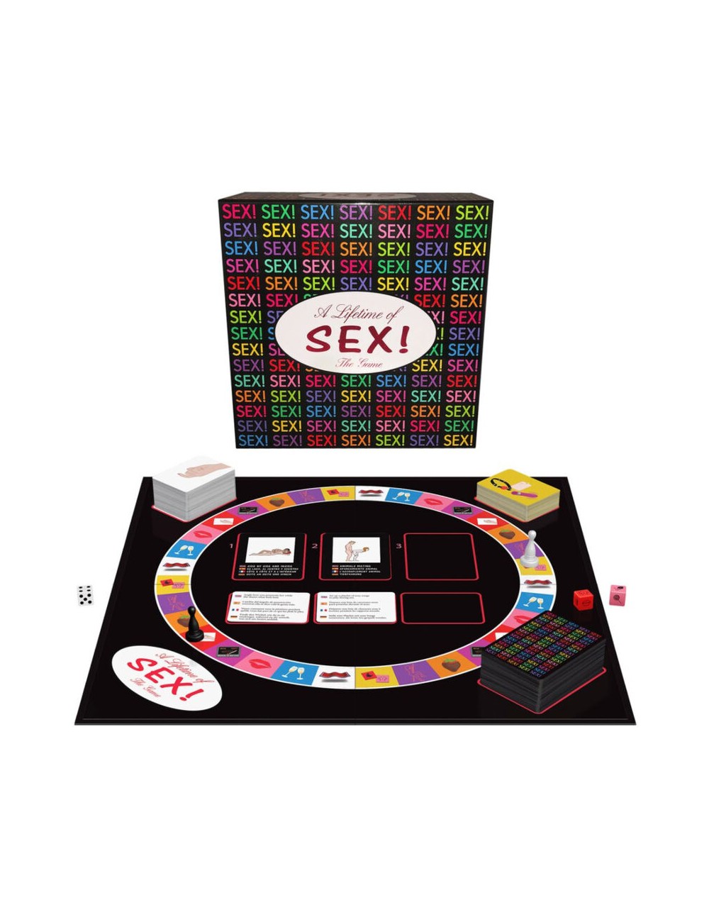 KHEPER GAMES - A LIFETIME OF SEX BOARD GAME