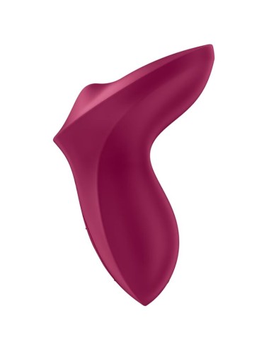 SATISFYER - EXCITERRR LAY-ON CLITORIS BERRY VIBRATOR