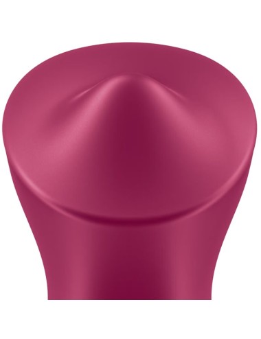 SATISFYER - EXCITERRR LAY-ON CLITORIS BERRY VIBRATOR