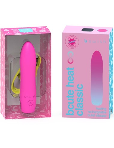 B SWISH - BCUTE INFINITE HEAT CLASSIC HEATABLE VIBRATOR PINK