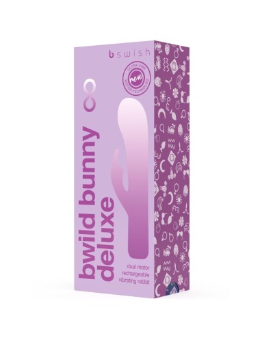 B SWISH - BWILD BUNNY INFINITE DELUXE VIBRATOR RABBIT 10 VIBRATIONS PURPLE