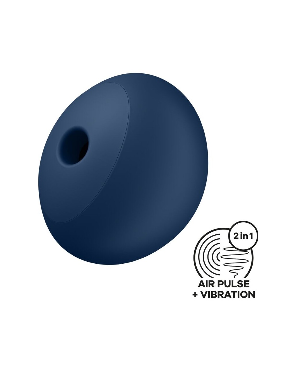 SATISFYER - AIR POWER 4 STIMULATOR & VIBRATOR 12 VIBRATIONS BLUE SATISFYER - AIR POWER 4 STIMULATOR & VIBRATOR 12 VIBRATIONS BLUE
